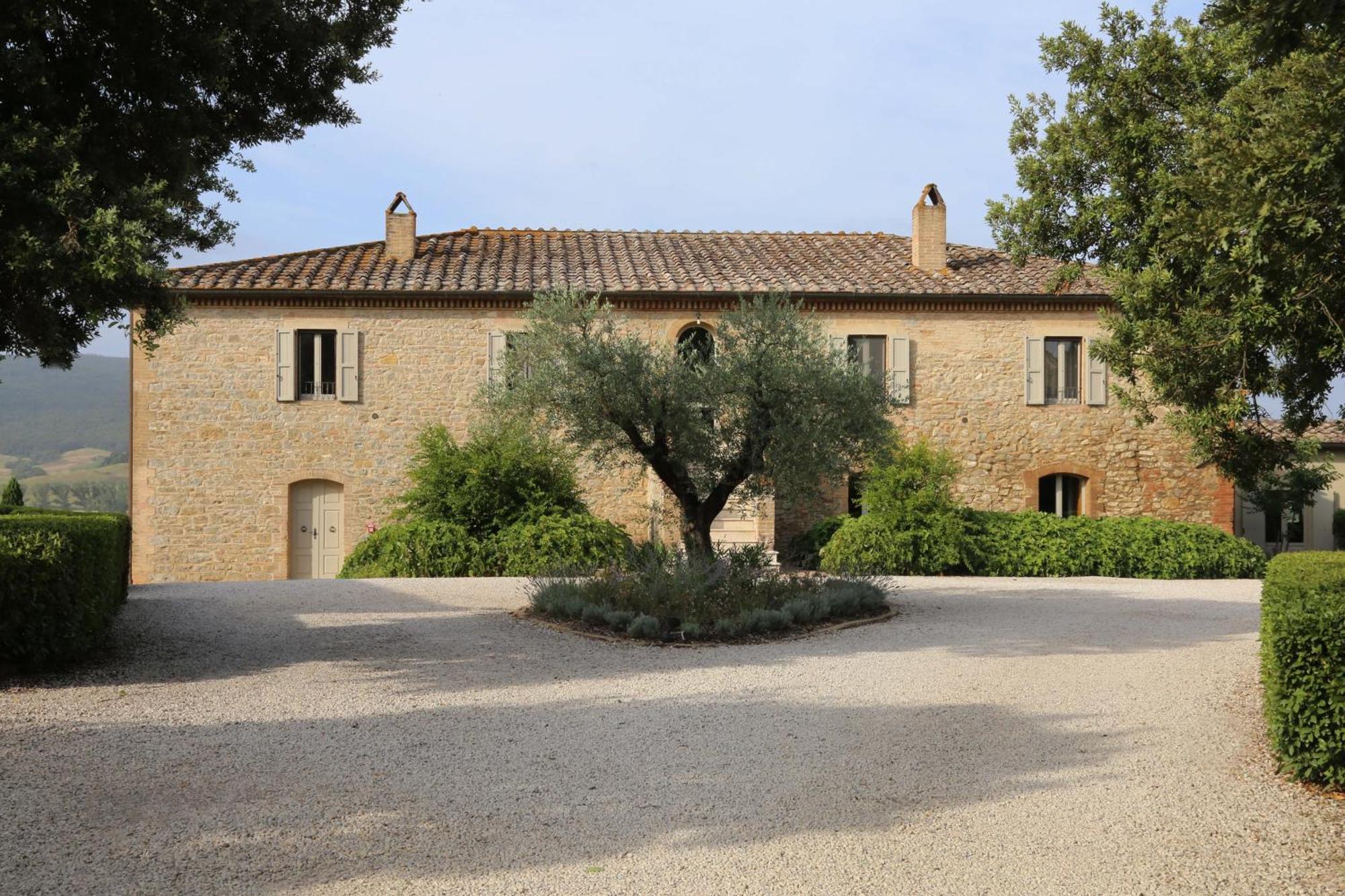 Willa Casali Di Bibbiano Buonconvento Zewnętrze zdjęcie