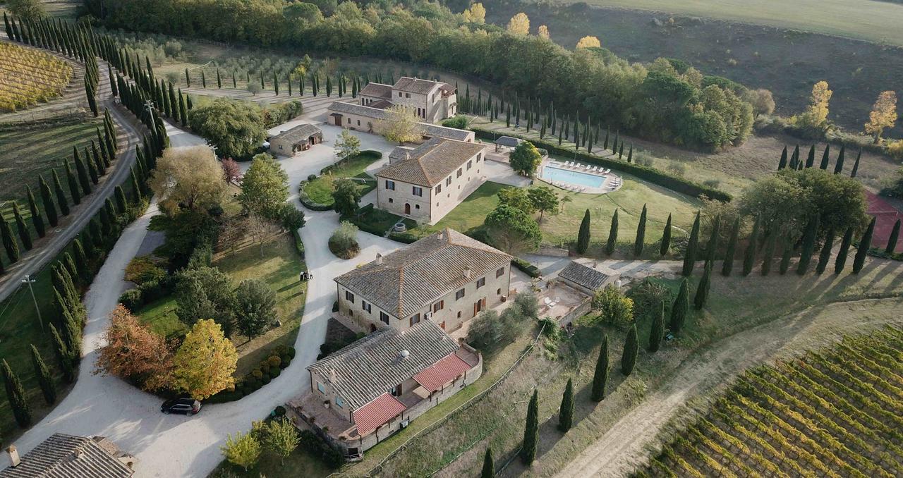 Willa Casali Di Bibbiano Buonconvento Zewnętrze zdjęcie