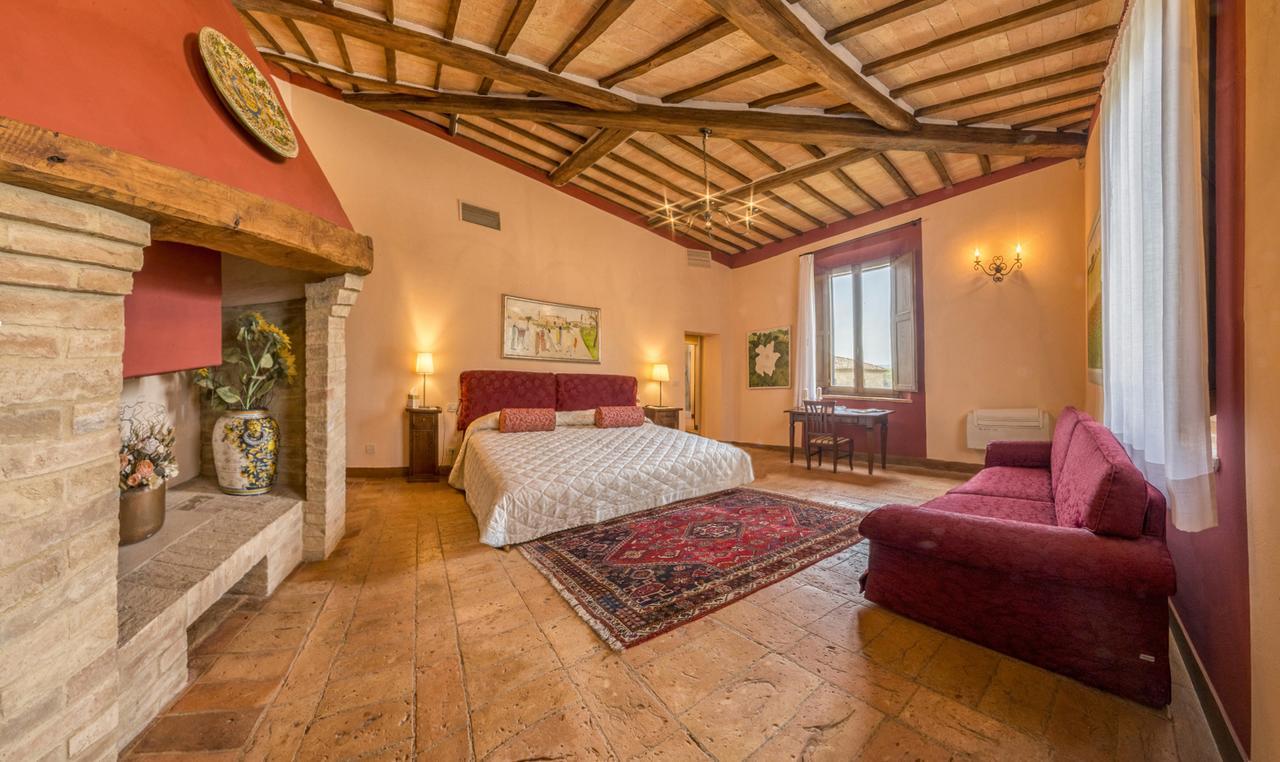 Willa Casali Di Bibbiano Buonconvento Zewnętrze zdjęcie